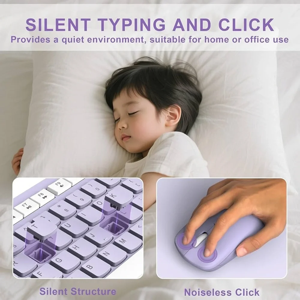 Wireless Keyboard & Mouse Set - Picture 4 of 10